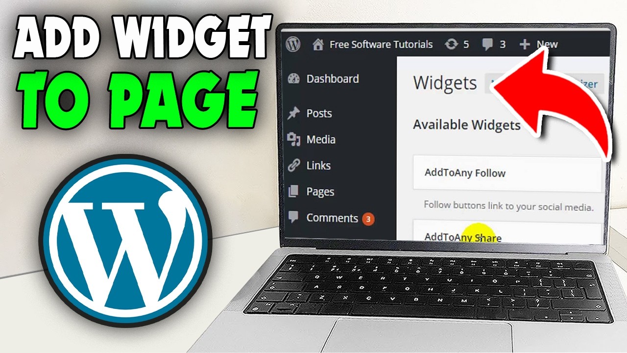 How To Add Widget To Page wordpress (2026) - YouTube