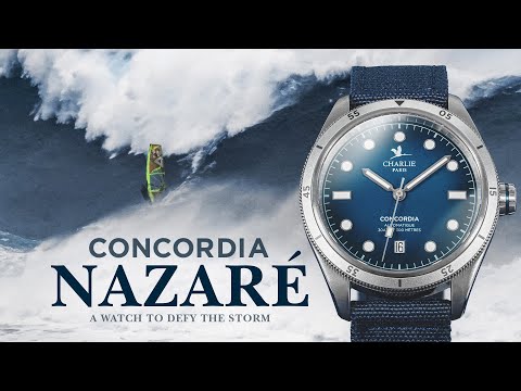 CONCORDIA NAZAR - A watch to defy the storm - Staring Thomas Traversa - Charlie Paris