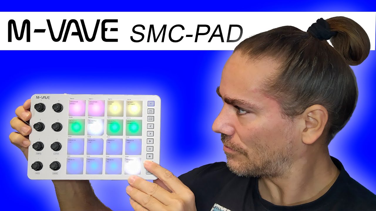 M-VAVE SMC-PAD: la controladora MIDI 4x4 más BARATA del mercado🎛️