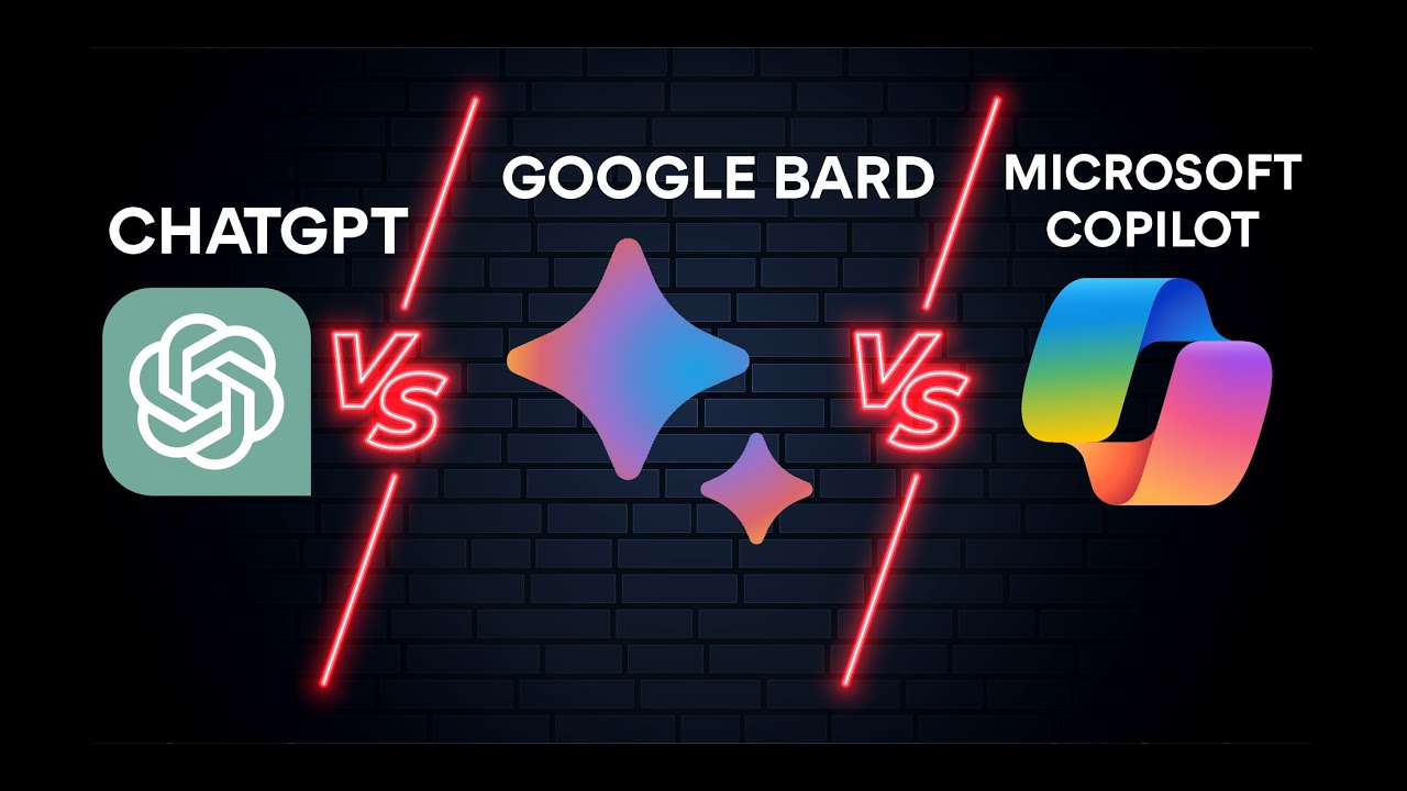 ChatGPT vs Google Bard vs Microsoft Copilot (Bing Chat AI) - YouTube