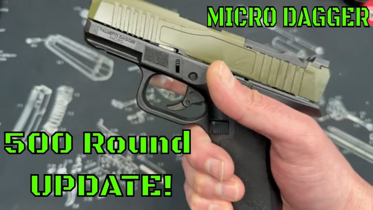 Update On The Micro Dagger Extreme Carry PSA With 500 Rounds - What You Need To Know!