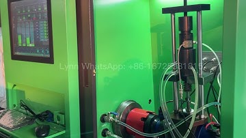 CR966 HPI X15 CUMMINS Injector Testing with EU103 and NANTAI CR966 CR 966 Test Bench Packing Video