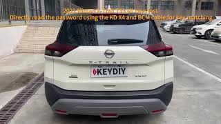 Keydiy Kd-X4 All Keys Lost Programming For 2022 Nissan X-Trail Tutorial