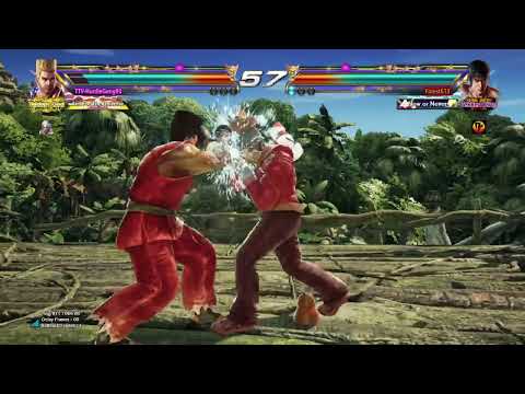 Tekken King Law VS Tekken God Paul Laggy PS4 Version 5 Tekken 7 20220822164323