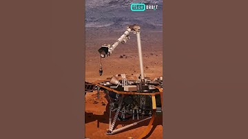 NASA’s InSight lander is stuck under a continent sized dust storm on Mars #technology #shorts #nasa