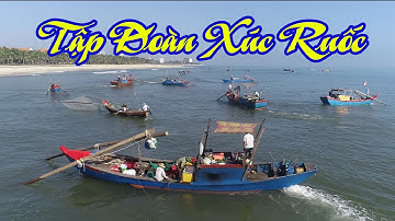 Tập đoàn cày ruốc xúc ruốc ủi ruốc qua góc nhìn máy bay trực thăng - Dân Biển