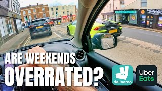 Are Weekends OVERRATED Now?!  Sunday Evening on Deliveroo and Uber Eats