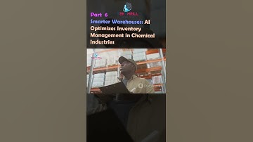 Smarter Warehouses: AI Optimizes Inventory Management in Chemical Industries! Part 6 #ai #viral