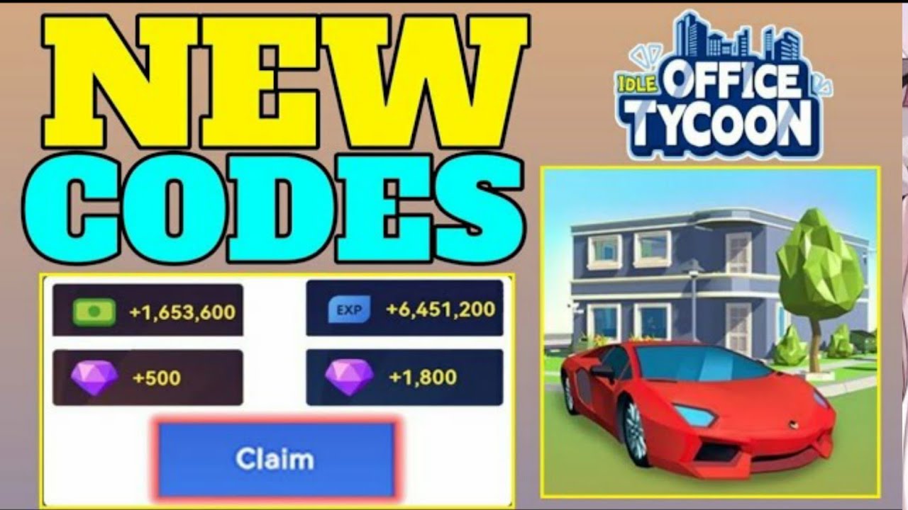 IDLE OFFICE TYCOON CODES SEPTEMBER 2025 | IDLE OFFICE TYCOON GIFT CODES 2025
