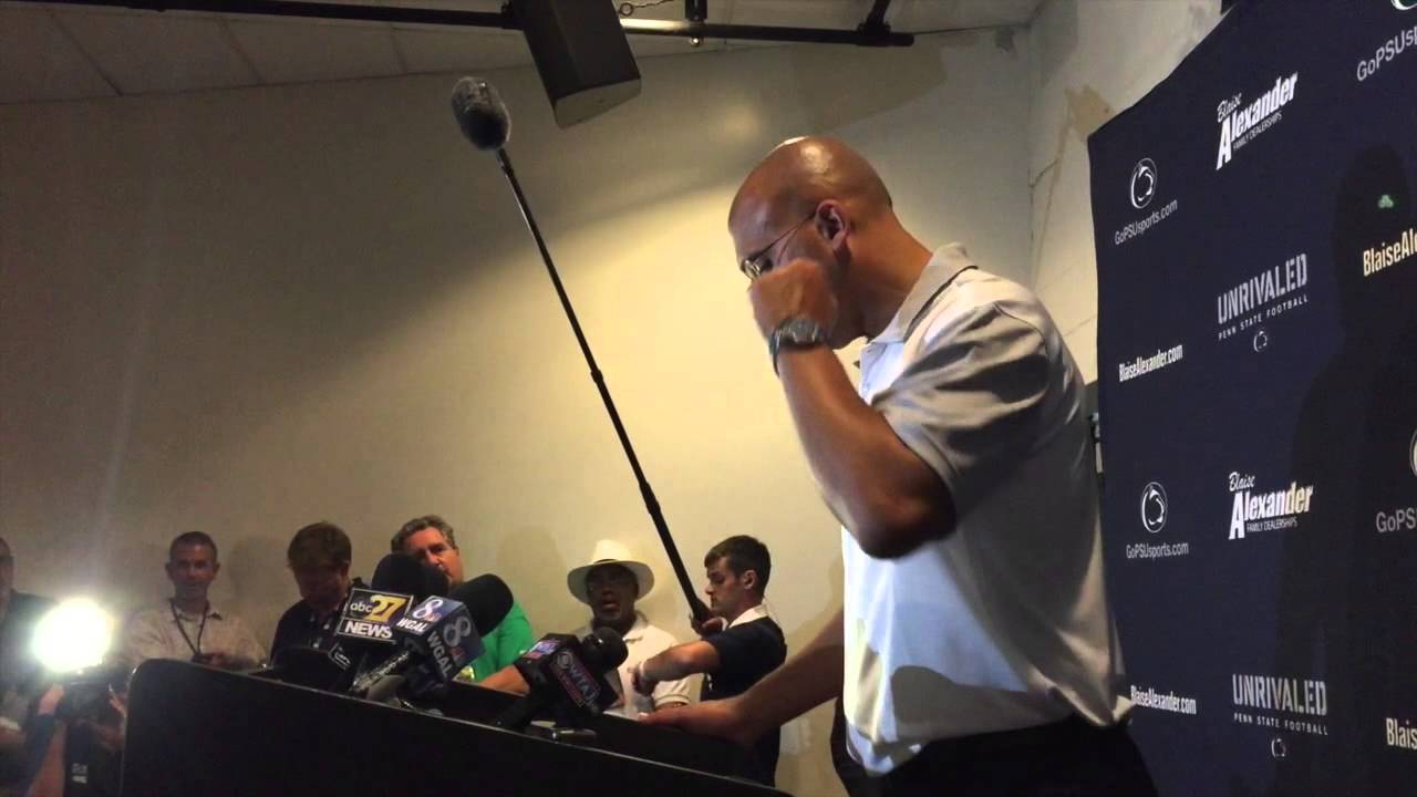 James Franklin - Post-Temple football score