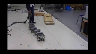 Body undulations of a many-legged robot through Hopf bifurcation