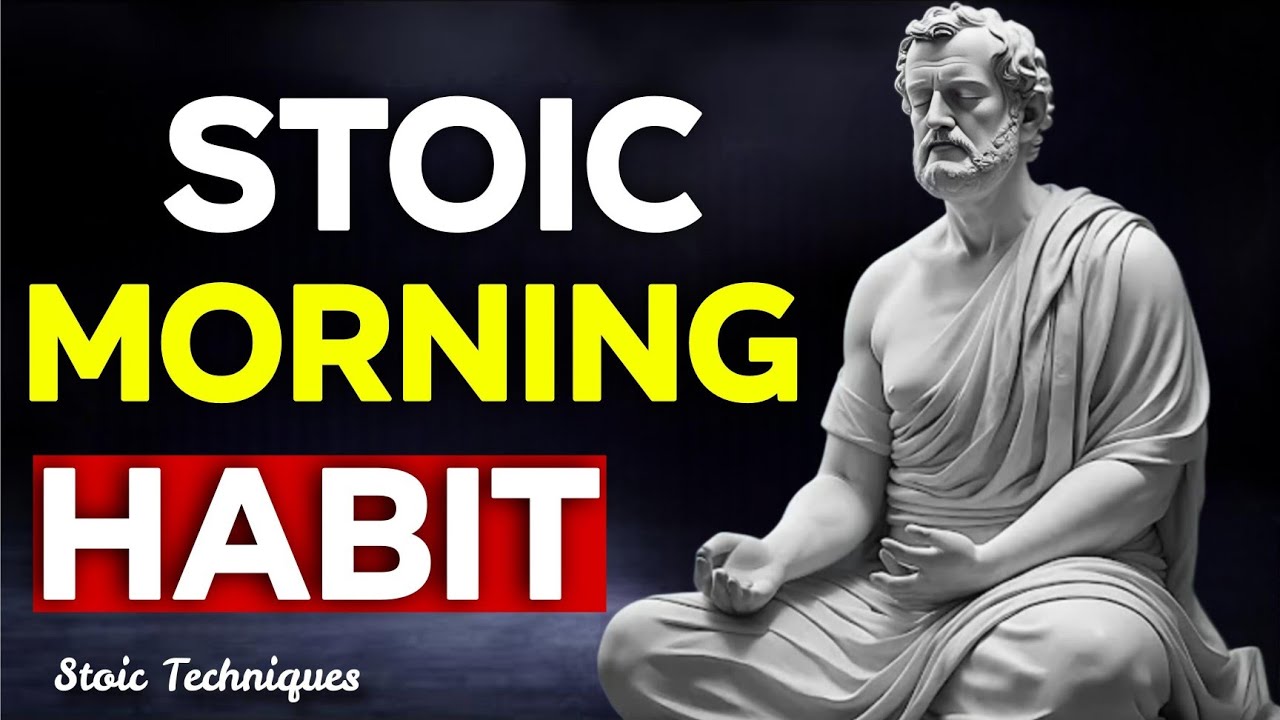 10 Stoic Morning Routine - Stoic morning habit - You SHOULD do every ...