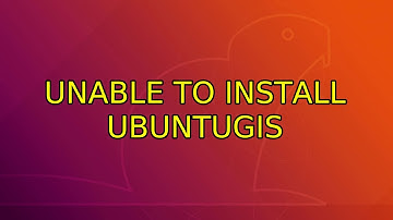 Ubuntu: Unable to install ubuntugis