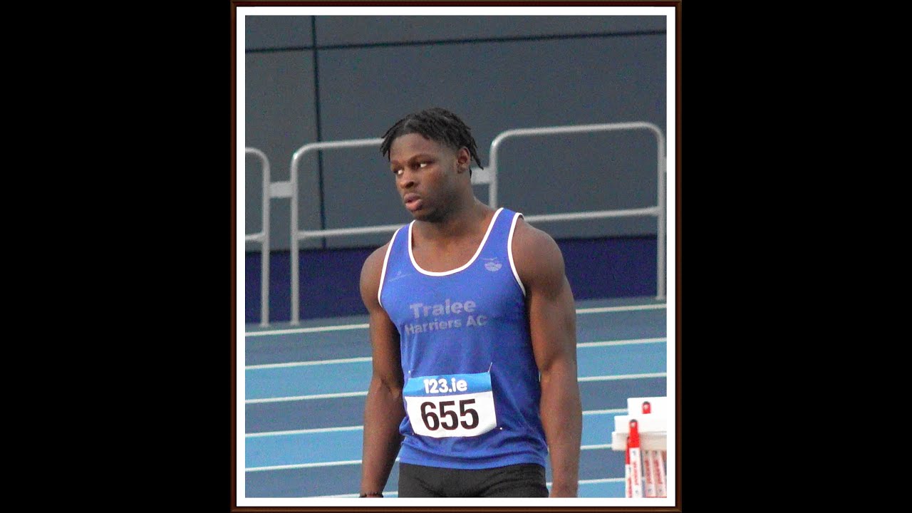 (2023)...Basit Oyebanji - ''Tralee Harriers A.C.'' - 7.36 Sec - 60 ...