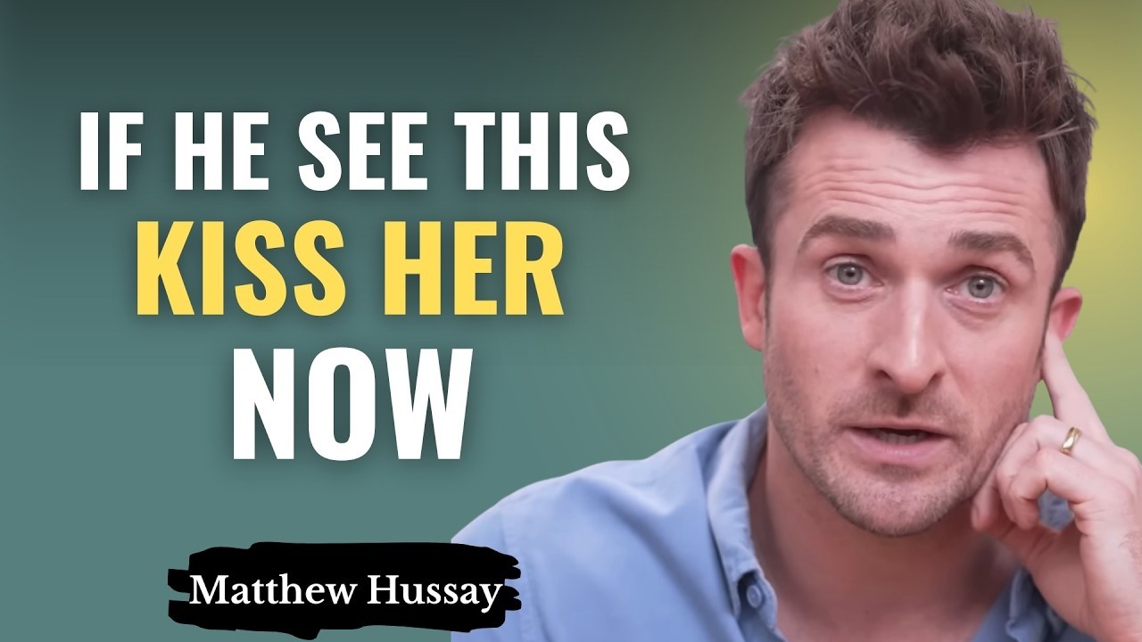 He Won’t Say “Kiss Me”… But His Body Already Did (9 Clear Signs) | Inspired by Matthew Hussey