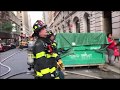 FDNY BOX 662 - FDNY RESPONDING TO & ON SCENE OF QUICKLY KNOCKED 10-77 HIGH RISE FIRE ON 28TH ST.