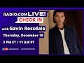 RADIO.COM LIVE: Check In with Gaviin Rossdale