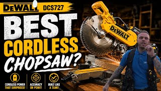 Best Cordless CHOPSAW? DeWalt DCS727 honest Review ✨