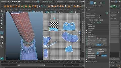 Autodesk Maya: Unwrapping the Upper Body