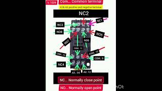 explain 14 pin relay l relay wiring l relay circuit diagram l #relay #electronic #electrical #1529