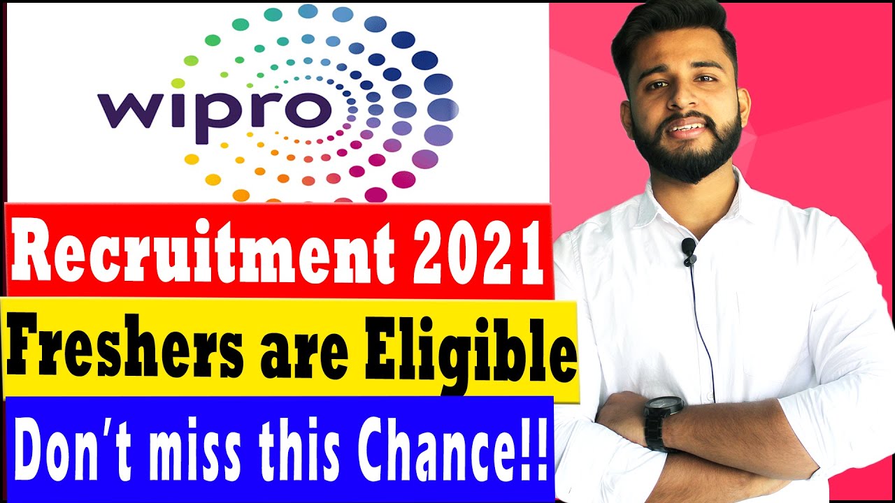 🔴 Wipro Jobs For Freshers 2021 | Off Campus Drive For 2021 Batch | Wipro Jobs