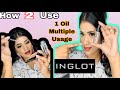 INGLOT Duraline Mixing Oil Review & Demo in Hindi/ Must Have Product for all Makeup Lovers ❤️