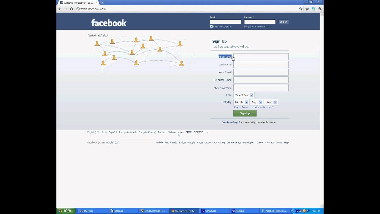 Facebook trick - YouTube