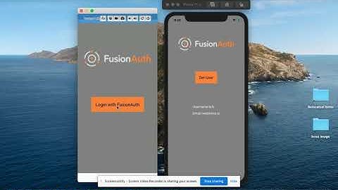 React Native integration with OAuth including user data