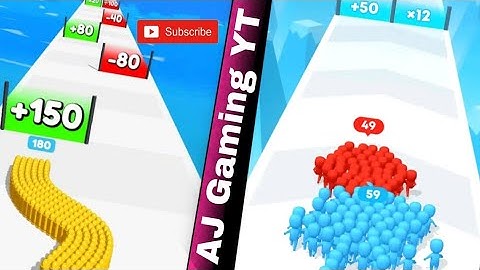 Count Master and bullet army run Gameplay