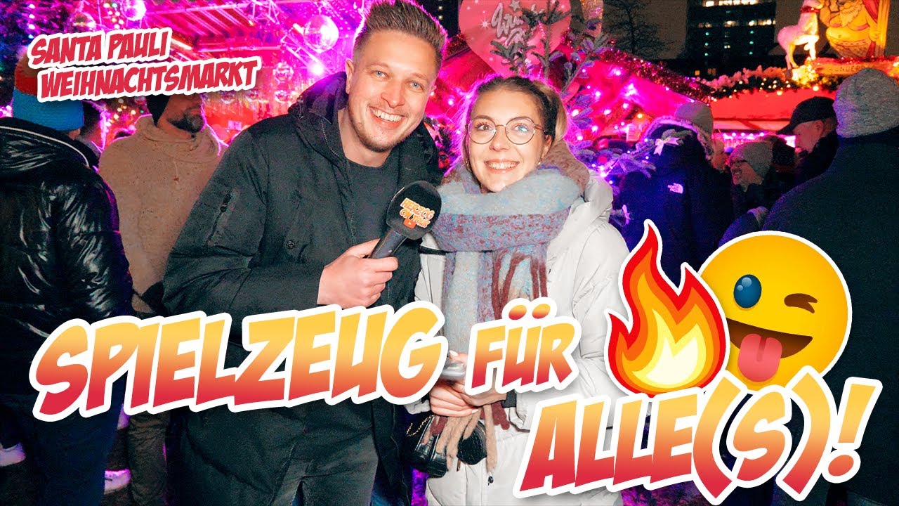 Spielzeug für ALLE(S) 😜🔥 Straßenumfrage Santa Pauli Weihnachtsmarkt
