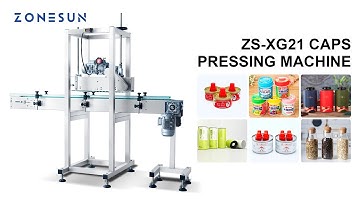 How To Use ZS-XG21 Automatic Cap Pressing Capping Machine