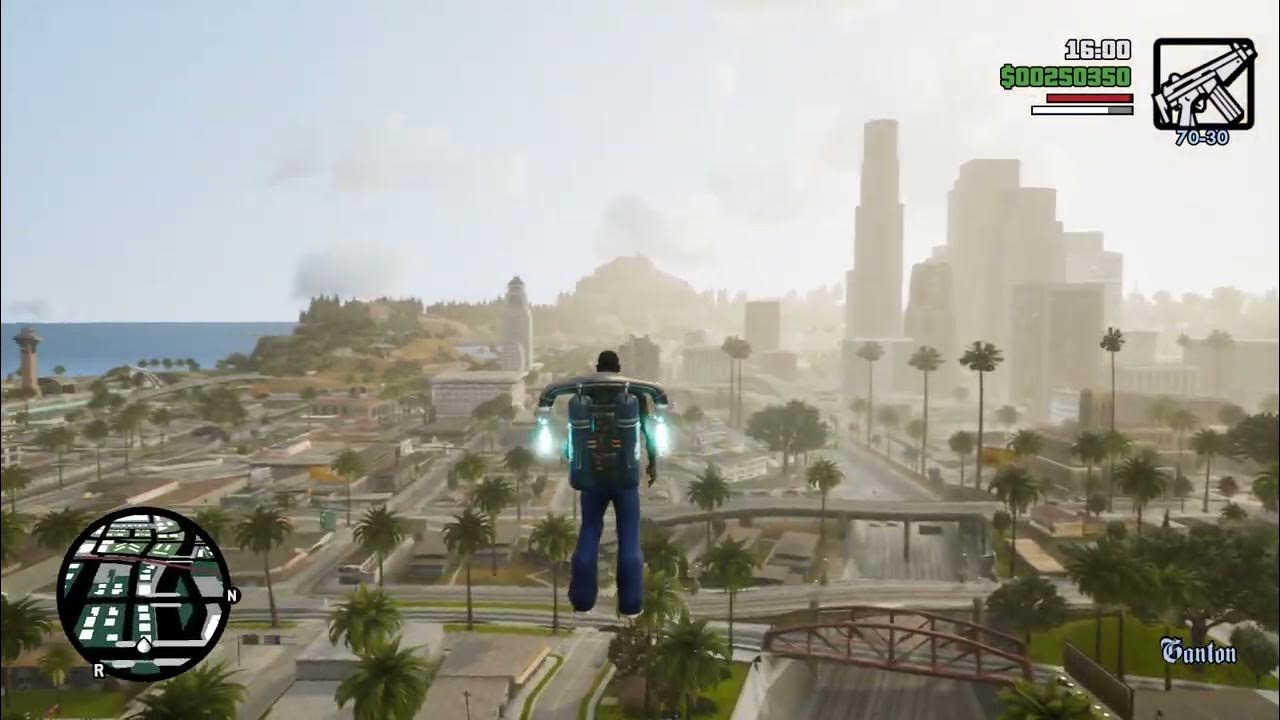 Grand Theft Auto San Andreas Definitive Edition Rocketman Cheat