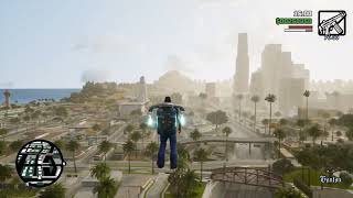 Grand Theft Auto San Andreas Definitive Edition Rocketman Cheat - Jetpack