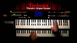 What Difference a Day Makes - Open Harmony Technics FA1 Organ Theater Style chords