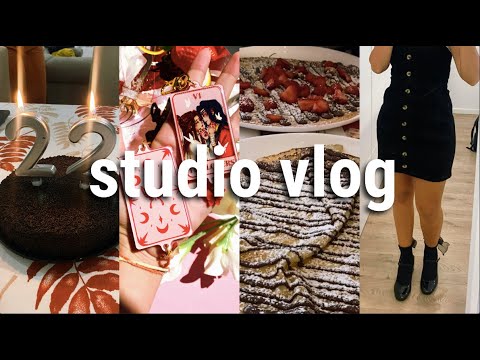 Studio Vlog 019 🍰My Birthday, Organising my Photocard Collection and Shop Update!