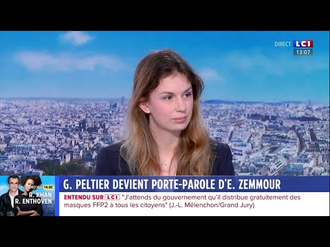 Marion Pariset, secrétaire générale du Millénaire, invitée le 9 janvier 2022 sur LCI