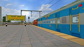 Panvel Gorakhpur Superfast Express In MSTS Open Rails
