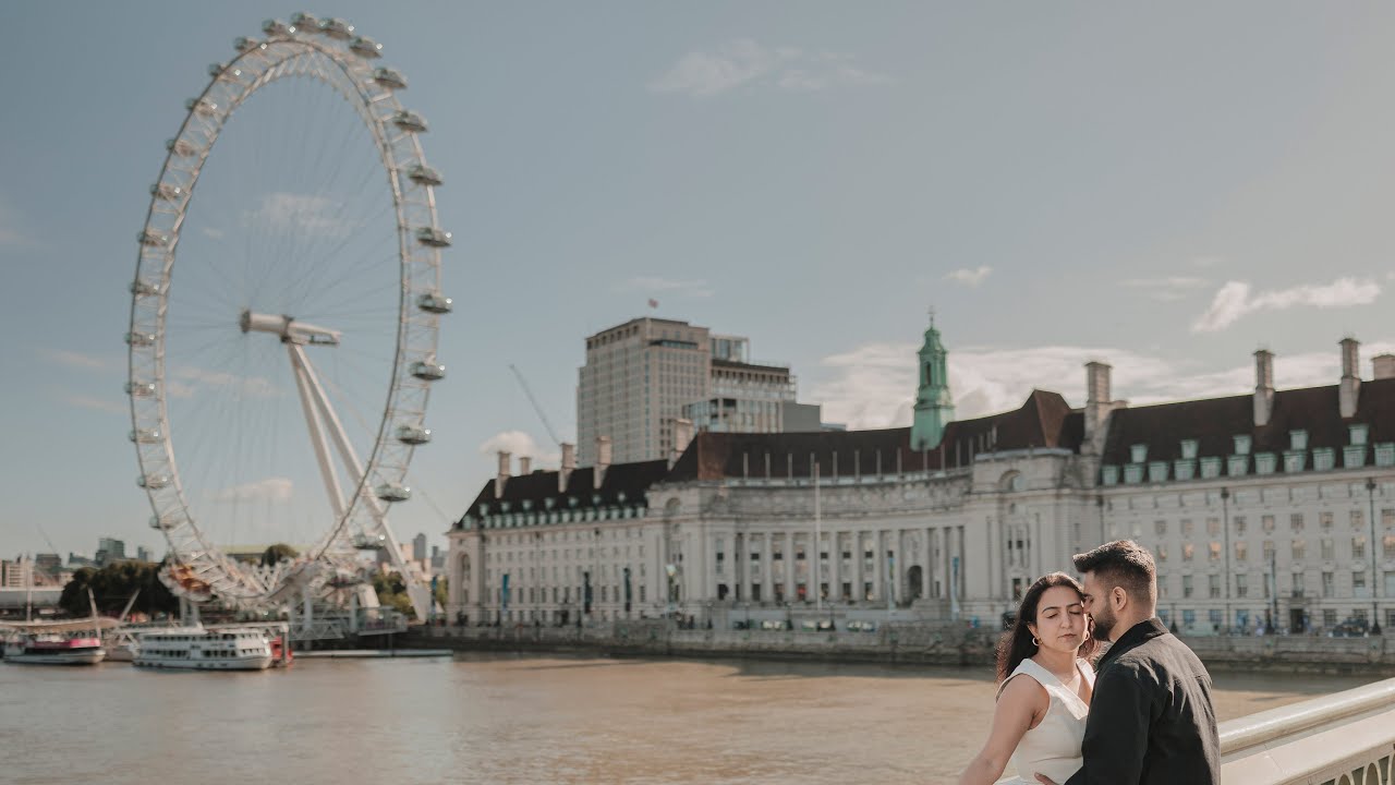 London Pre Wedding Shoot | Love Story | Sakshi & Saksham  | UK | Bala-G Studio