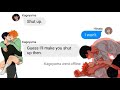 SpiCyTenSiOn - Kagehina / Haikyuu Texts