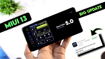 New Big Update MIUI 13 Game Turbo 5.0 New Performance Mode | MIUI 13 Game Turbo 5.0