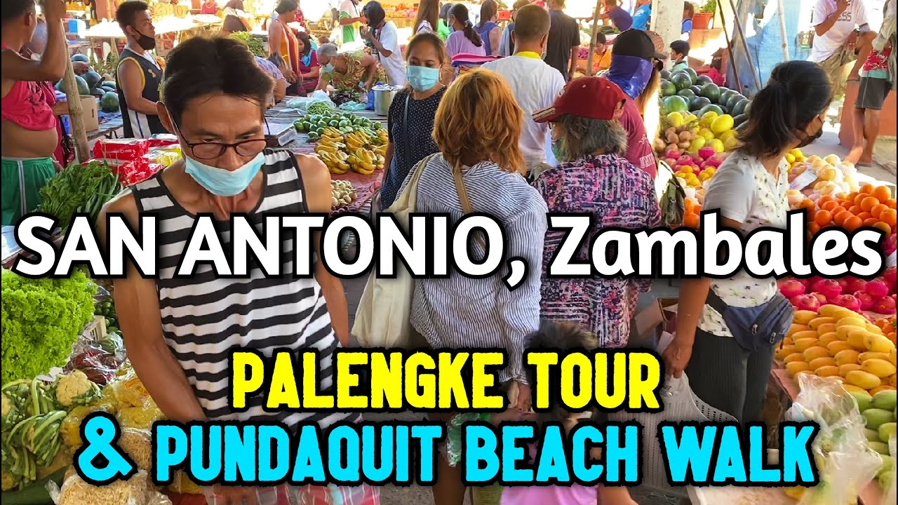 SAN ANTONIO, ZAMBALES Wet Market & Beach Tour | Morning Visit to the PALENGKE + PUNDAQUIT BEACH WALK