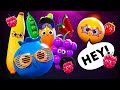Birthday Dance Party! - Vegetables and fruits - Fun Animation and Upbeat Music!