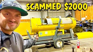 I GOT SCREWED $2000 ON THIS HEATER.. CAN WE FIX IT?!?!?!