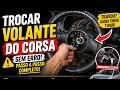 Como tirar volante travado do Corsa (passo a passo)