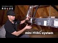 Mini HVAC system for a Master Bedroom