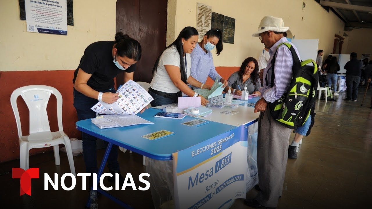 Guatemala celebra elecciones en jornada marcada por tensión | Noticias Telemundo
