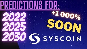 Syscoin SYS Longterm Price Prediction