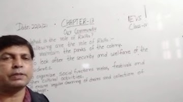 Class IV EVS 22 02 2021 by Mr Rupesh Chapter 13