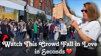 My CD salesman picked up the guitar… and THIS happened 🤯🎸 | Viva La Vida  | Allie Sherlock Cover