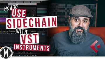 How to use SIDECHAIN with VST INSTRUMENTS in CUBASE 9.5